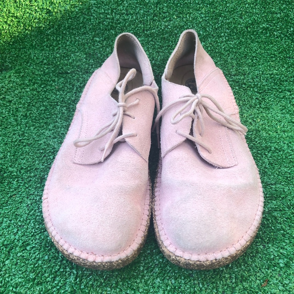 Birkenstock Gary Suede Shoes -Soft Pink -EU 40 US Women's 9